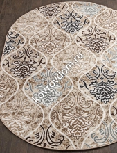 D310 CREAM-BROWN OVAL